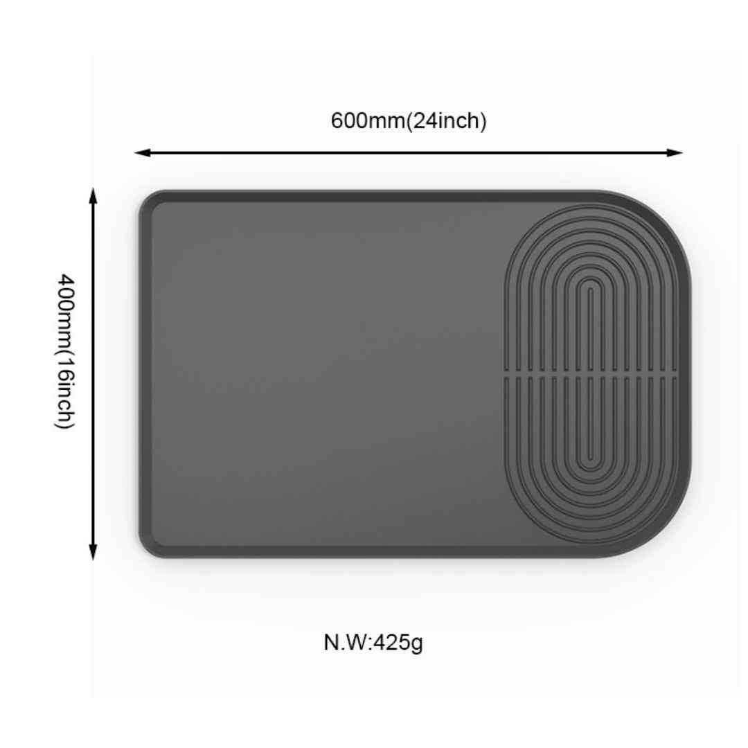 Large Silicone Coffee Machine Mat