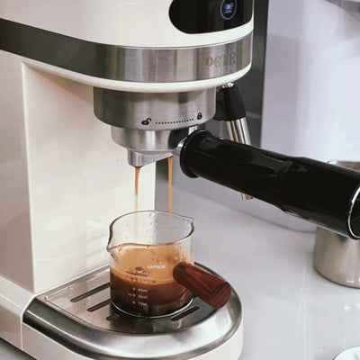 Compact Espresso & Milk Frother Machine — Home Barista Series