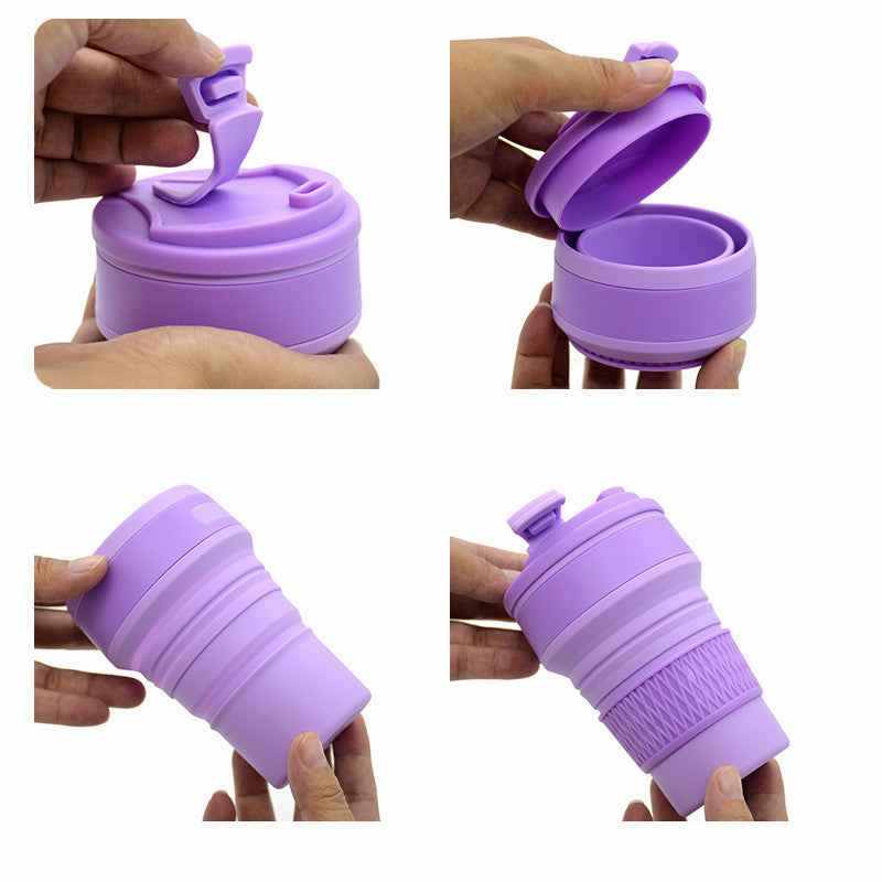 Collapsible Silicone Travel Mug