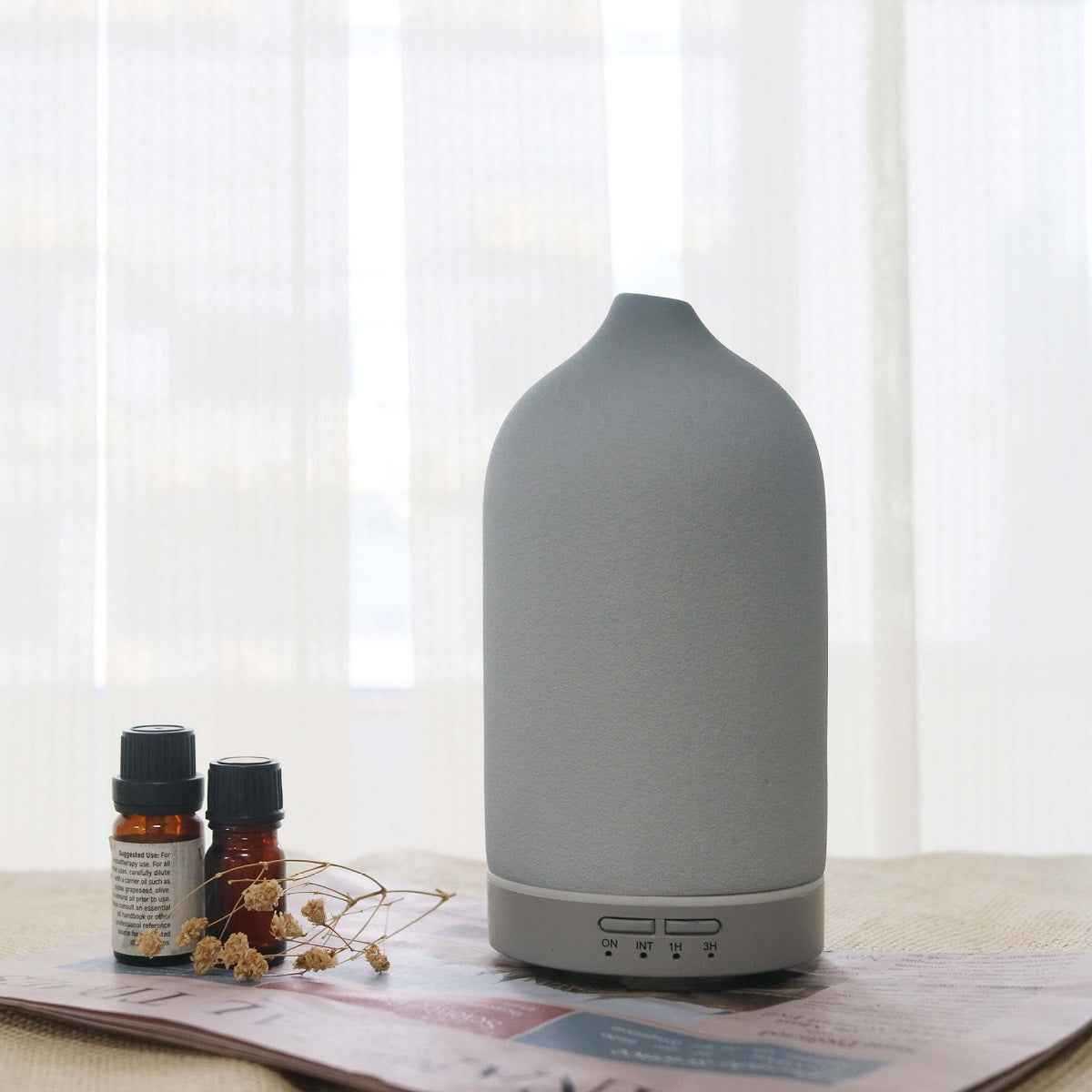 Ceramic Aroma Diffuser & Ultrasonic Humidifier
