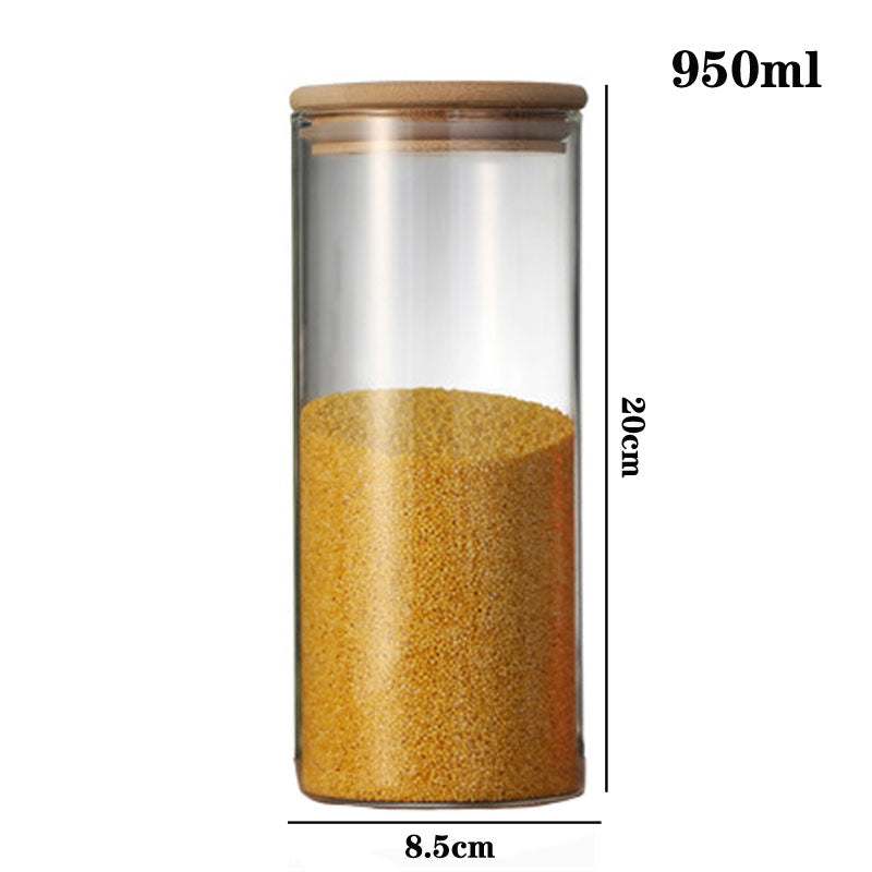 ecc2d29b1306b481fe1d1de711750ae1High Borosilicate Glass Tea Canisters – Sealed Storage Jars