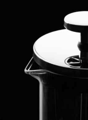 Nordic Glass French Press Coffee Pot — 350ml