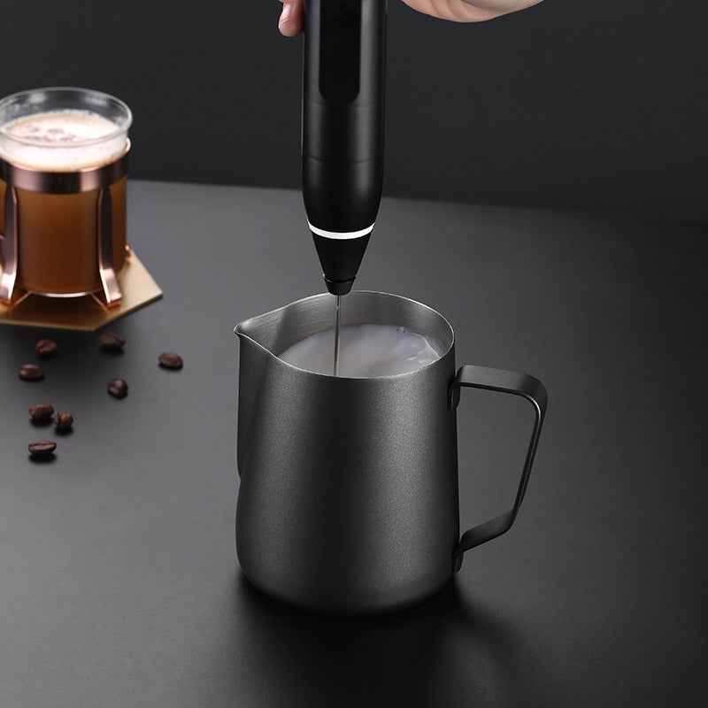 Handheld Electric Milk Frother — Café-Style Foam at Home