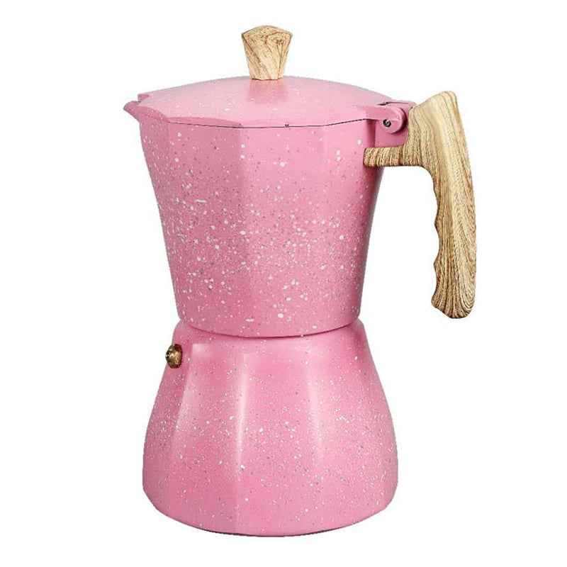 Turkish-Style Moka Pot on stovetop brewing rich espresso coffee