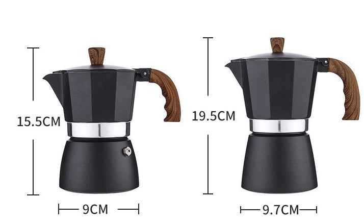 Classic Stovetop Espresso Maker — Italian-Style Moka Pot