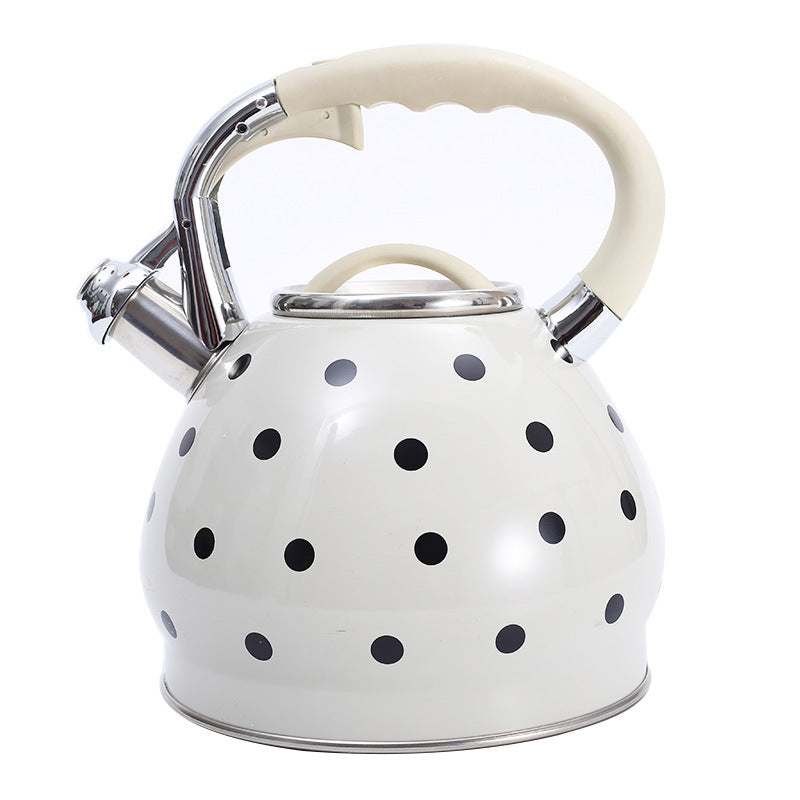 Whistling Stovetop Kettle — Polka Dot