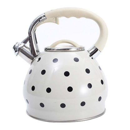 Whistling Stovetop Kettle — Polka Dot