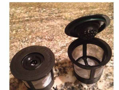 Reusable K-Cup Coffee Filter — 4-Pack | BPA-Free Stainless Steel Mesh