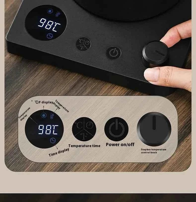 Variable Temperature Electric Kettle — Precision Pour for Coffee