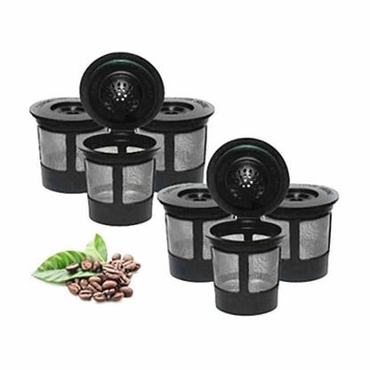 Reusable K-Cup stainless steel coffee filters 4-pack BPA-free compatible with Keurig machines