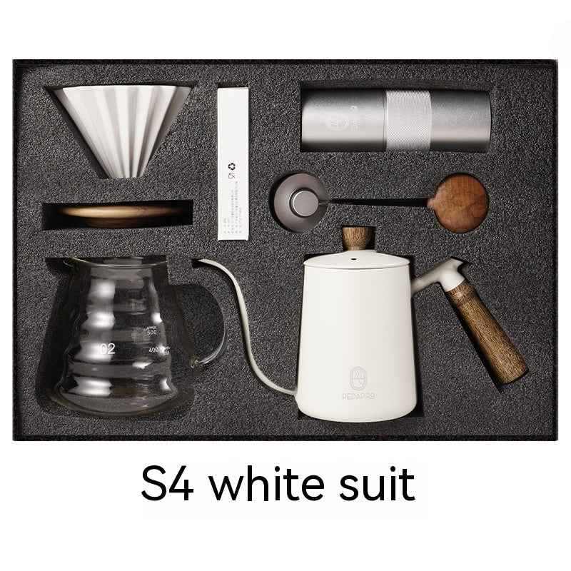 American-Style Pour-Over Coffee Set — 5-Piece Gift Kit