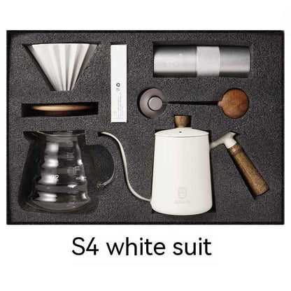 American-Style Pour-Over Coffee Set — 5-Piece Gift Kit