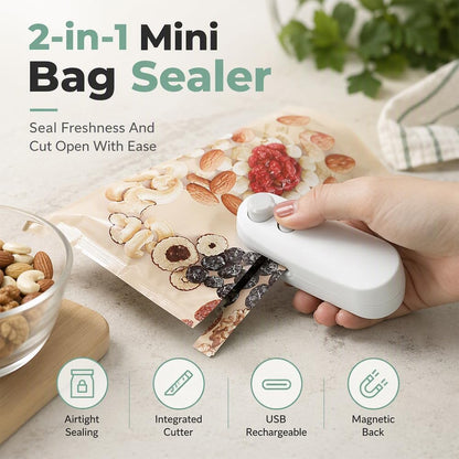 Mini 2-in-1 USB Bag Sealer
