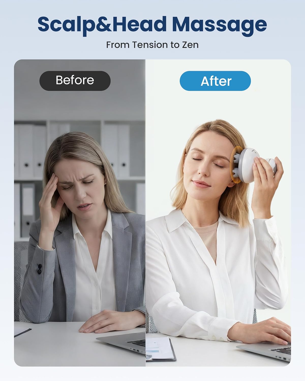 Rechargeable Electric Scalp Massager