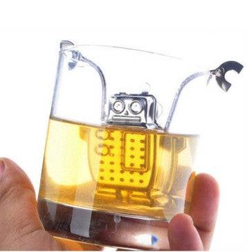 Robot Tea Infuser with Drip Tray
