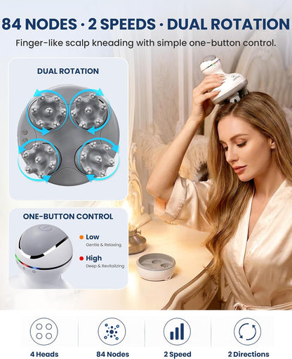 Rechargeable Electric Scalp Massager
