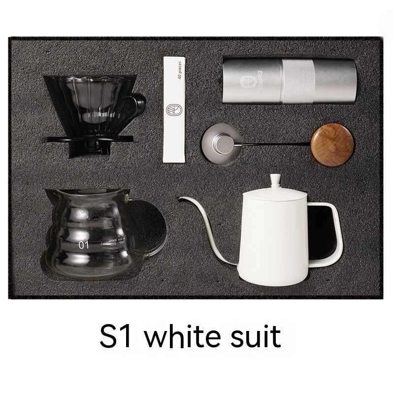 American-Style Pour-Over Coffee Set — 5-Piece Gift Kit