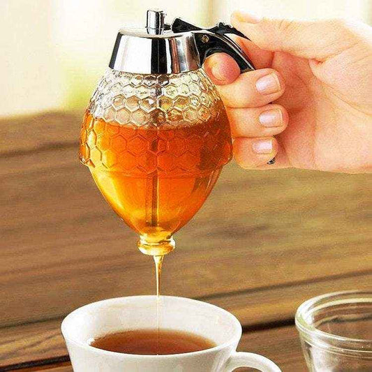 No-Drip Honey Dispenser Jarsfv